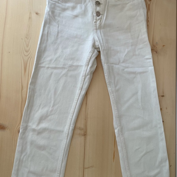 Zara off white straight leg jeans - Picture 5 of 5